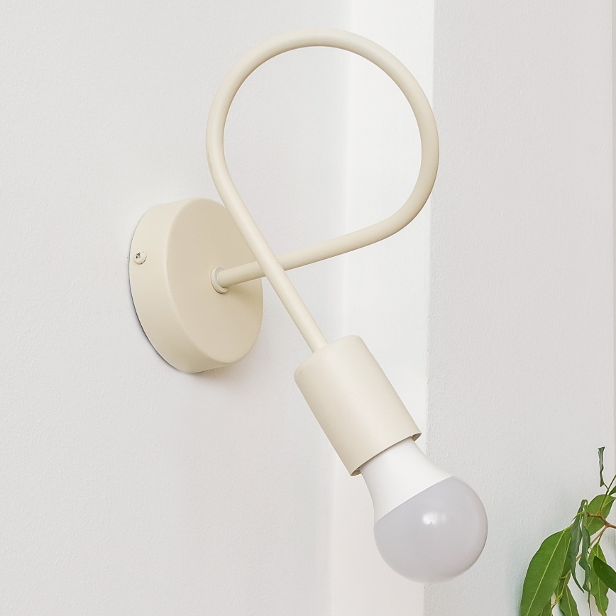 Aplique de parede OXFORD 1xE27/15W/230V creme