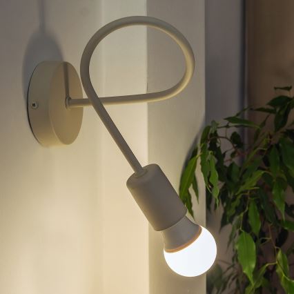Aplique de parede OXFORD 1xE27/15W/230V creme