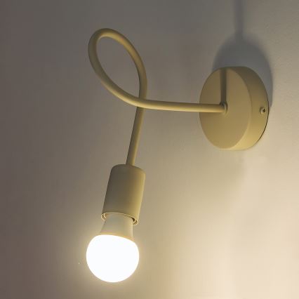 Aplique de parede OXFORD 1xE27/15W/230V creme