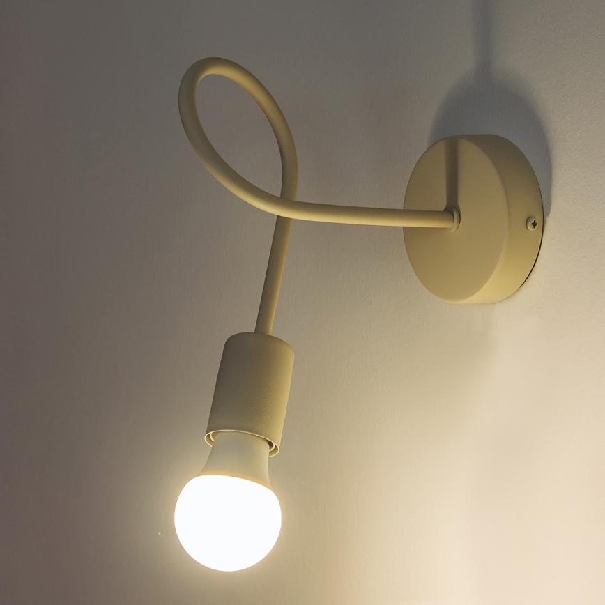 Aplique de parede OXFORD 1xE27/15W/230V creme