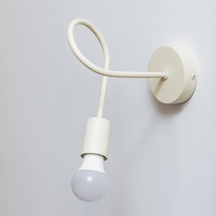 Aplique de parede OXFORD 1xE27/15W/230V creme