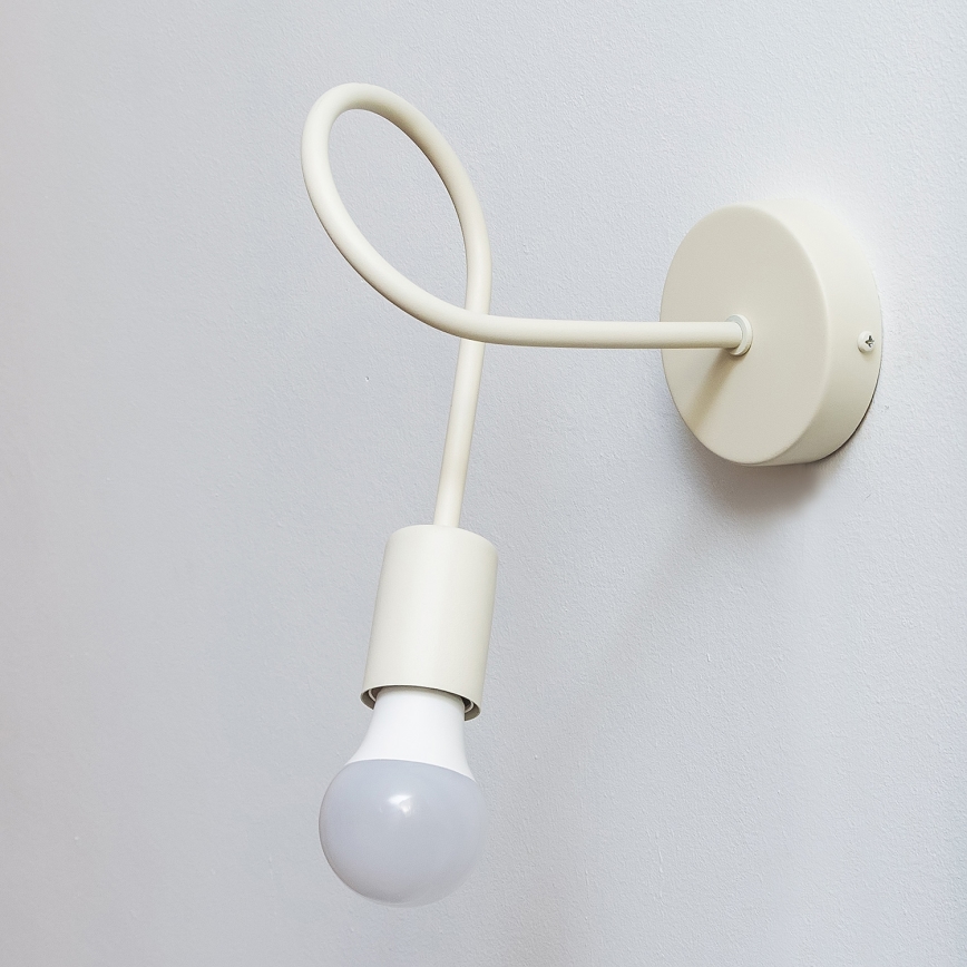 Aplique de parede OXFORD 1xE27/15W/230V creme