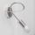 Aplique de parede OXFORD 1xE27/15W/230V cromado brilhante