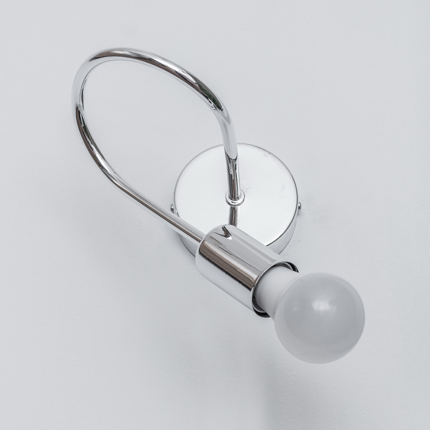 Aplique de parede OXFORD 1xE27/15W/230V cromado brilhante