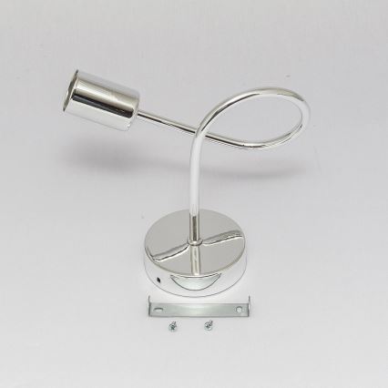 Aplique de parede OXFORD 1xE27/15W/230V cromado brilhante