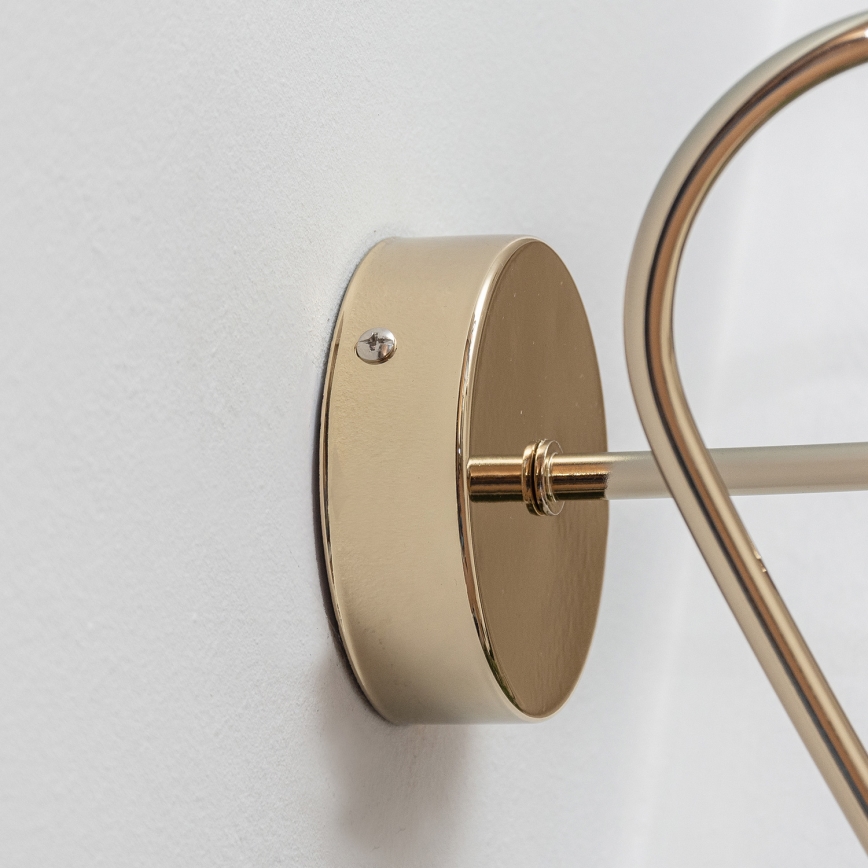 Aplique de parede OXFORD 1xE27/15W/230V dourado