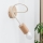 Aplique de parede OXFORD 1xE27/15W/230V pinho/creme