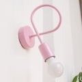 Aplique de parede OXFORD 1xE27/15W/230V rosa