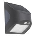 Aplique de parede solar LED com sensor LED/3W/3,7V 3000/4000K 1200 mAh IP54 antracite
