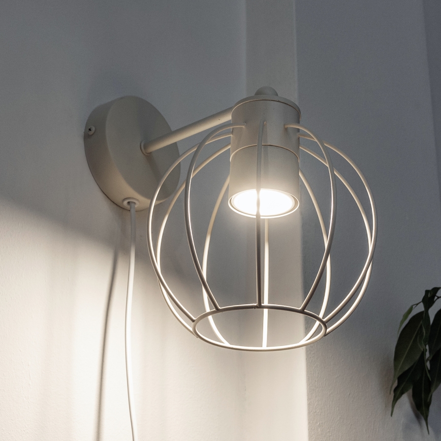 Aplique de parede STARLIGHT 1xGU10/10W/230V creme