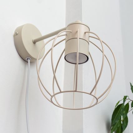 Aplique de parede STARLIGHT 1xGU10/10W/230V creme
