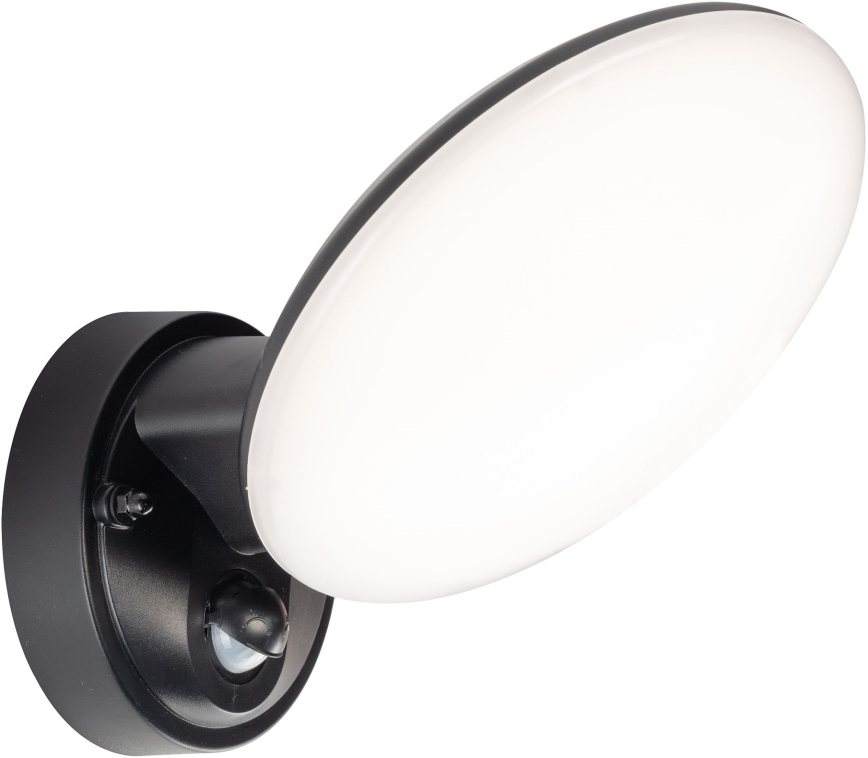 Aplique LED para exterior com sensor de movimento e de crepúsculo OLAF LED/10W/230V IP44 preto