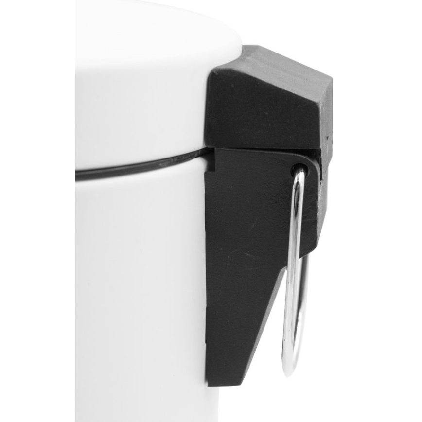 Aqualine - Caixote do lixo SIMPLE LINE 3 l branco mate