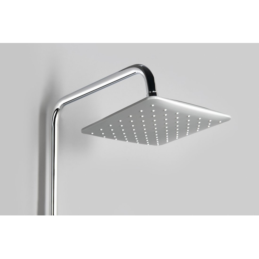Aqualine - Conjunto de chuveiro com torneira FACTOR cromado brilhante