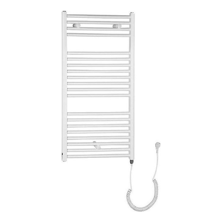 Aqualine - Radiador elétrico para casa de banho DIRECT-E 300W/230V 96 cm branco direito