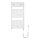 Aqualine - Radiador elétrico para casa de banho DIRECT-E 300W/230V 96 cm branco direito