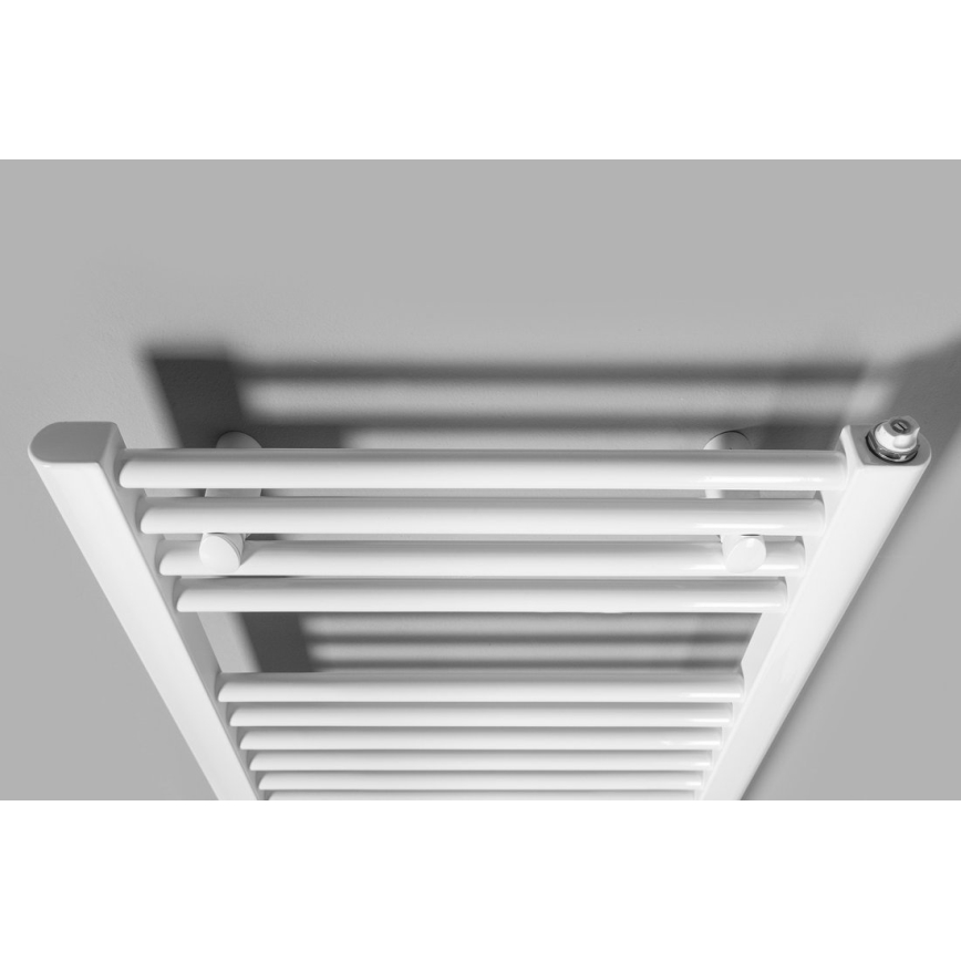 Aqualine - Radiador elétrico para casa de banho DIRECT-E 400W/230V 96 cm branco direito
