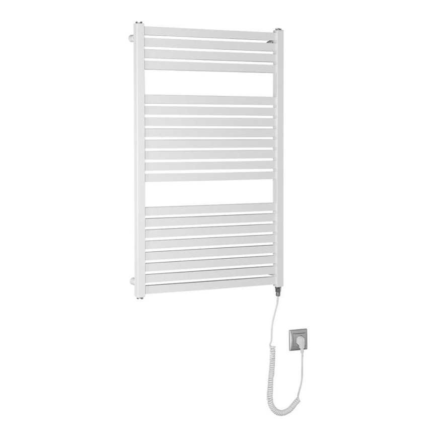 Aqualine - Radiador elétrico para casa de banho TONDI-E 400W/230V 97 cm branco direito