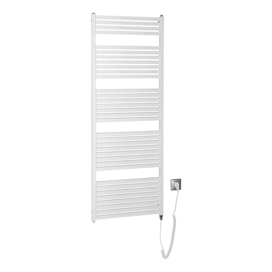 Aqualine - Radiador elétrico para casa de banho TONDI-E 800W/230V 169 cm branco direito