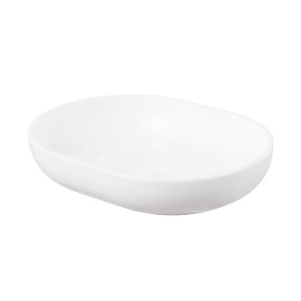 Aqualine - Saboneteira SNOW branco/bambu