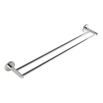 Aqualine - Suporte de parede para toalhas SAMBA 12x64,5 cm cromado brilhante