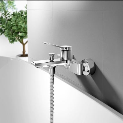 Aqualine - Torneira de banheira BOLERO cromado brilhante