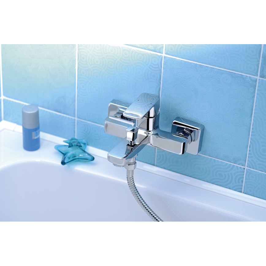 Aqualine - Torneira de banheira FACTOR cromado brilhante