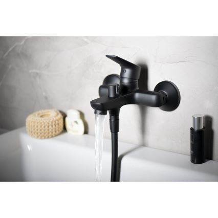 Aqualine - Torneira de banheira LOTTA mate preto