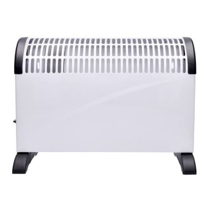 Aquecedor eléctrico de convector 750/1250/2000W termóstato