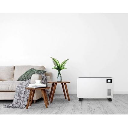 Aquecedor elétrico convector 1000/1300/2300W LCD/temporizador/termostato Wi-Fi