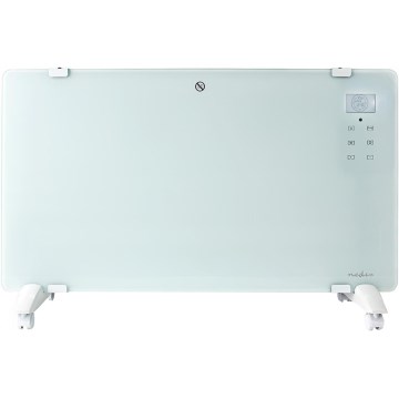 Aquecedor elétrico/convector 2000W/230V com Wi‑Fi, IP24 e termostato