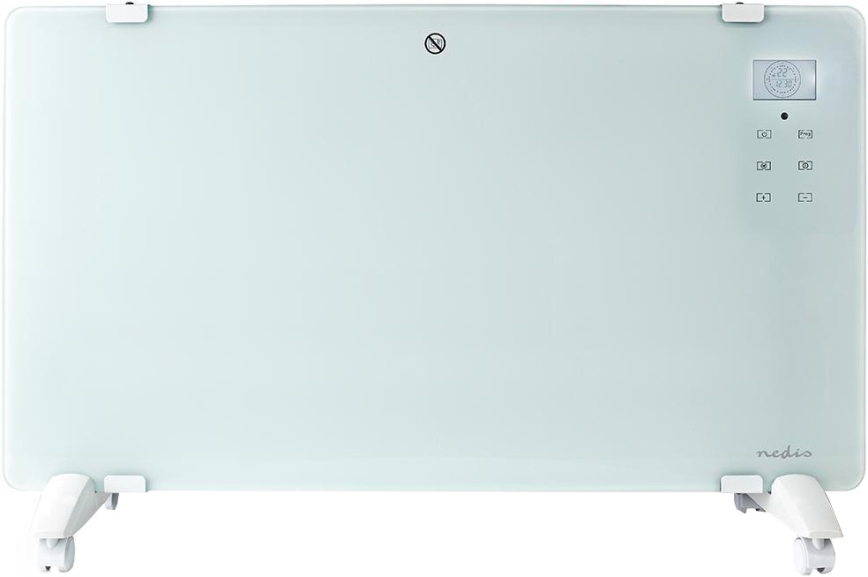 Aquecedor elétrico/convector 2000W/230V com Wi‑Fi, IP24 e termostato