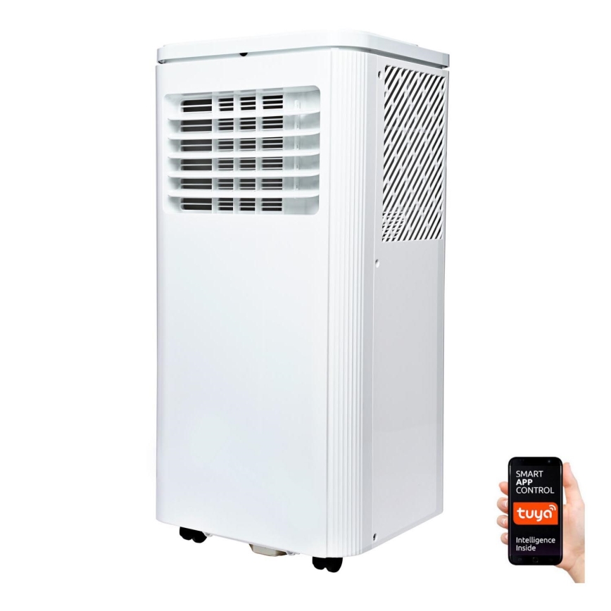 Ar condicionado inteligente e portátil 960W/230V 9000 BTU Wi-Fi Tuya + comando