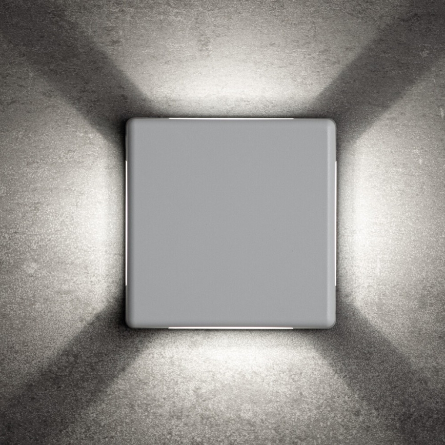 Arandela LED para exterior REFAZI LED/6W/230V IP54 branca