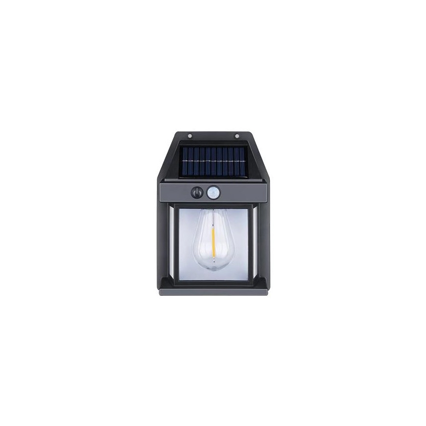 Arandela solar LED para exterior com sensor LED/1W/3,7V 1200 mAh IP65