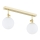 Argon 0844 - Candelabro montado à superfície de casa de banho LATINA 2xE14/7W/230V IP44 latão