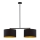 Argon 0899 - Candelabro suspenso KARIN 2xE27/15W/230V preto