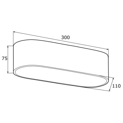 Argon 0907 - Iluminação de teto TONI 2xE27/15W/230V prateado