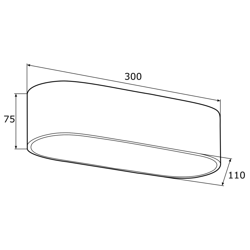 Argon 0907 - Iluminação de teto TONI 2xE27/15W/230V prateado