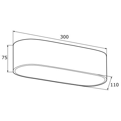 Argon 0908 - Iluminação de teto TONI 2xE27/15W/230V dourada