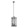 Argon 1253 - Candelabro suspenso BODRUM 3xE27/15W/230V preto