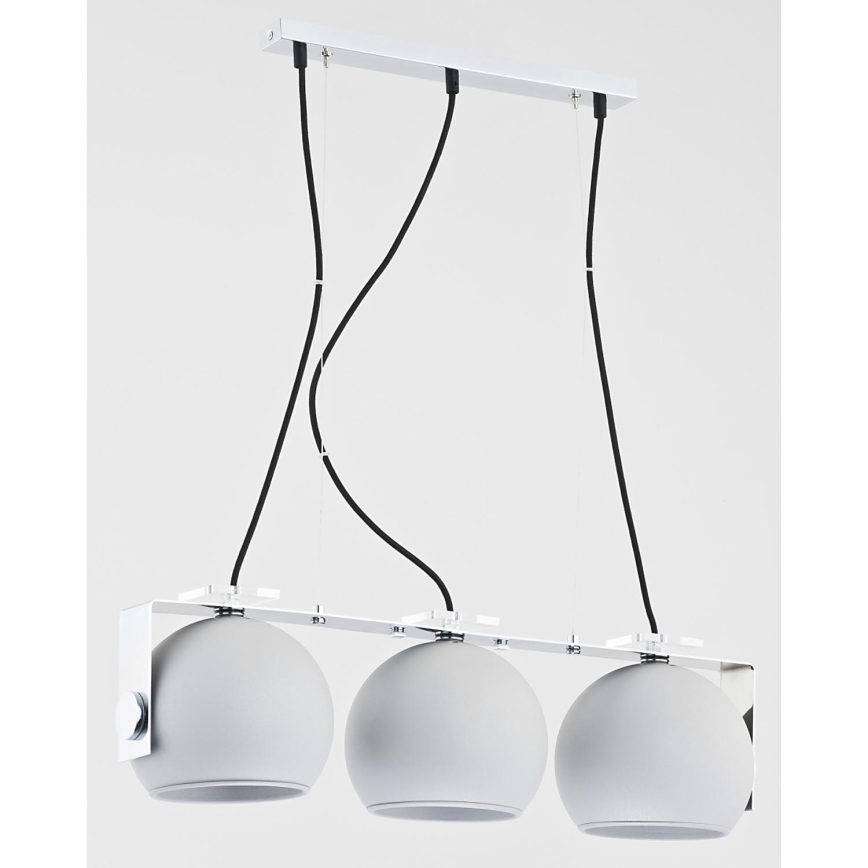 Argon 1275 - Luz pendente  MALMO 3xE27/60W