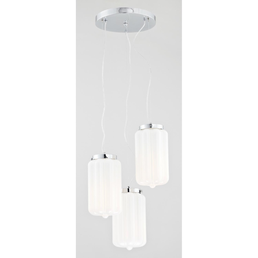 Argon 1287 - Luz pendente BALI 3xE27/60W/230V