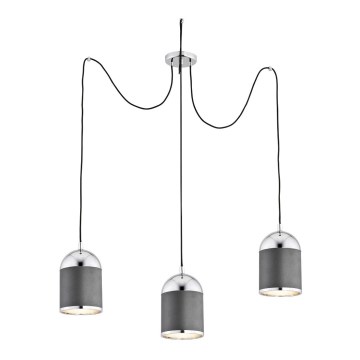 Argon 1341 - Luz pendente ANDROS 3xE27/60W/230V
