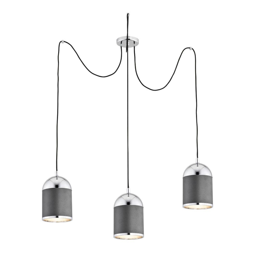 Argon 1341 - Luz pendente ANDROS 3xE27/60W/230V