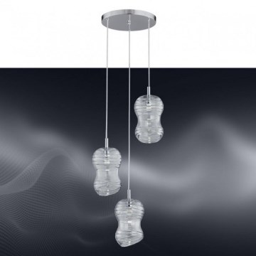 Argon 1356 - Candelabro num fio LED COMO 3xLED/5W/230V