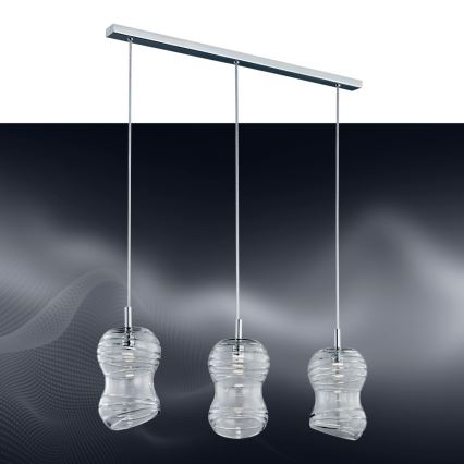 Argon 1366 - Candelabro num fio LED COMO 3xLED/5W/230V