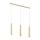 Argon 1443 - Candelabro suspenso GOMERA 3xGU10/5W/230V latão
