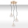 Argon 1462 - Candelabro num fio CRUZ 3xE14/7W/230V