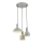 Argon 1470 - Candelabro suspenso SINES 3xE27/15W/230V verde